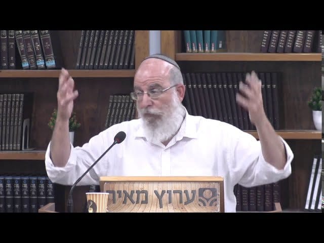 הרב אליעזר קשתיאל:הקשר בין קדושה לבין בחירה חופשית