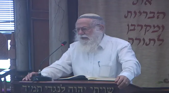 הרב דב ביגון מנחה